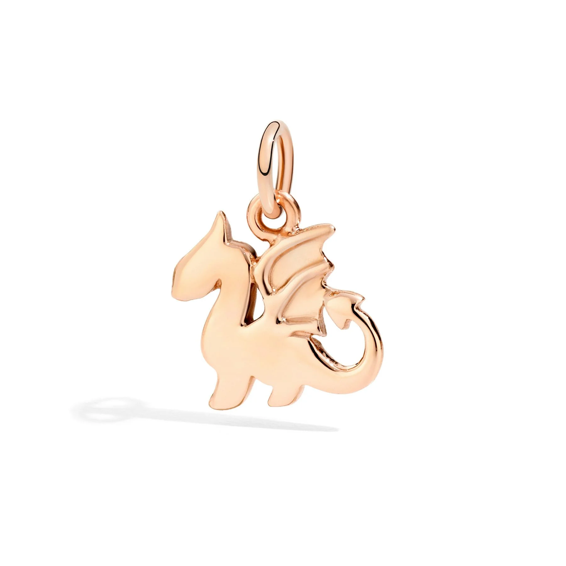 ROSE GOLD DRAGON CHARM - 1