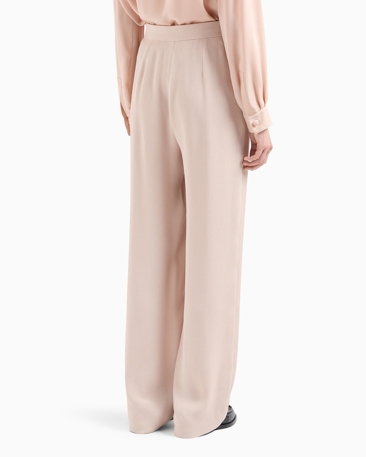 Icon canneté cady palazzo trousers - 3