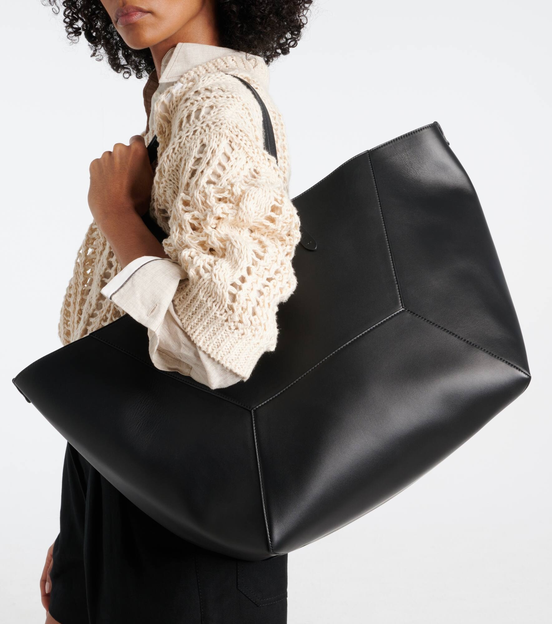 BC Duo Large leather tote bag - 2