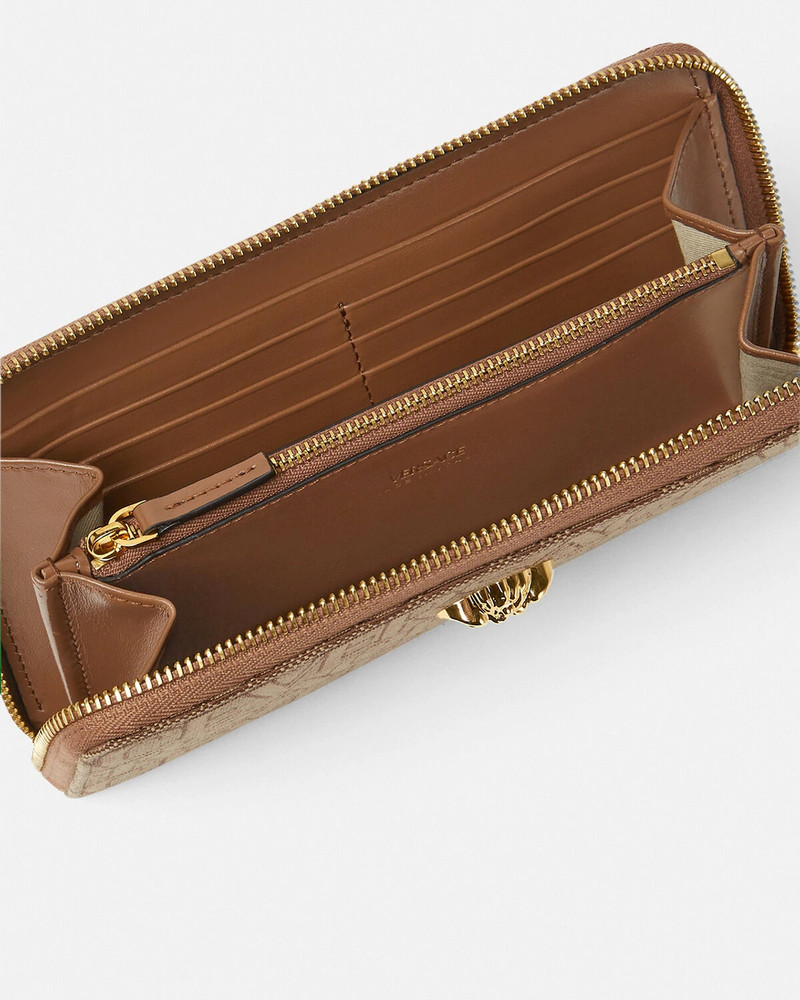 VERSACE Versace Allover La Medusa Long Wallet outlook