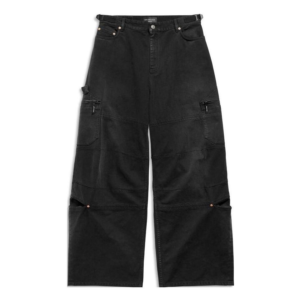 Balenciaga Cargo Pants 'Black' 767971TNW111672 - 1