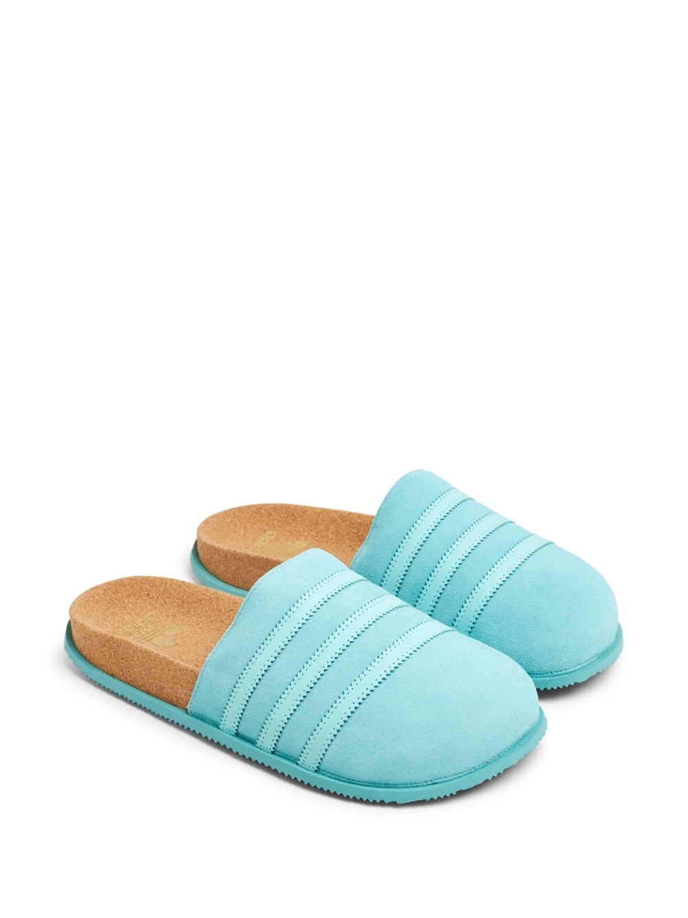 round-toe slip-on slides - 5