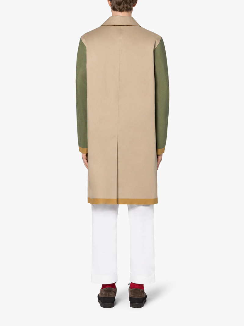 OXFORD FAWN PATCHWORK BONDED COTTON 3/4 COAT 3