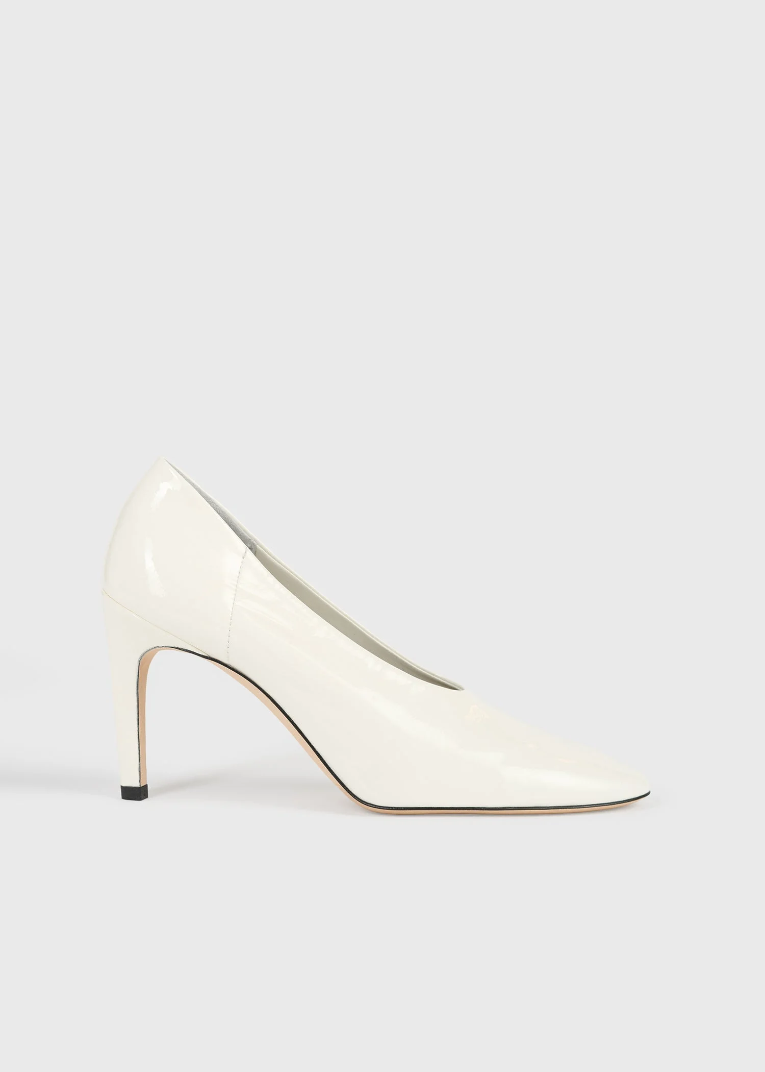 Slip naplack pumps off-white - 1