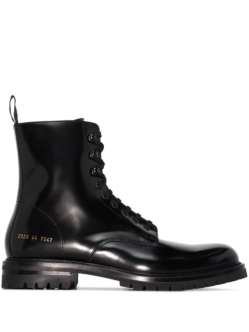 Common Projects Leather Boots outlook
