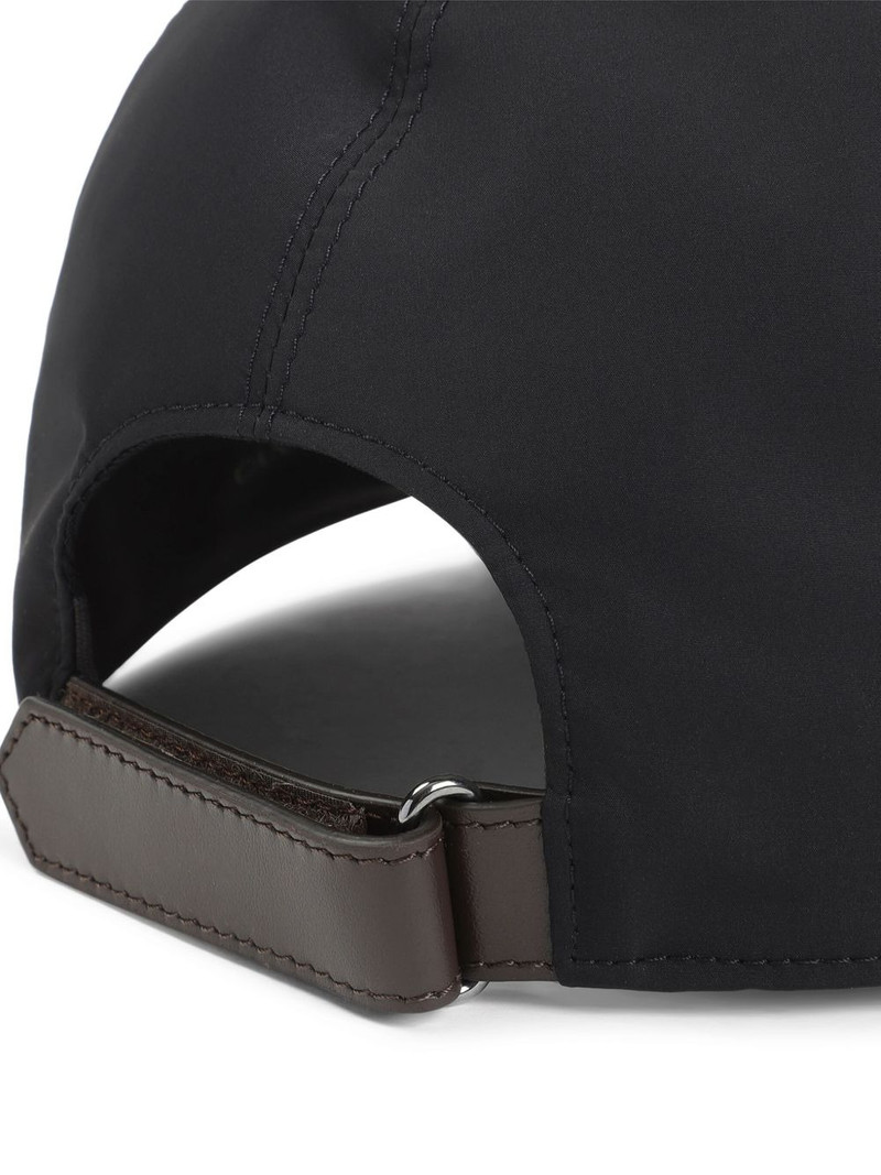 Canali logo strap baseball hat outlook