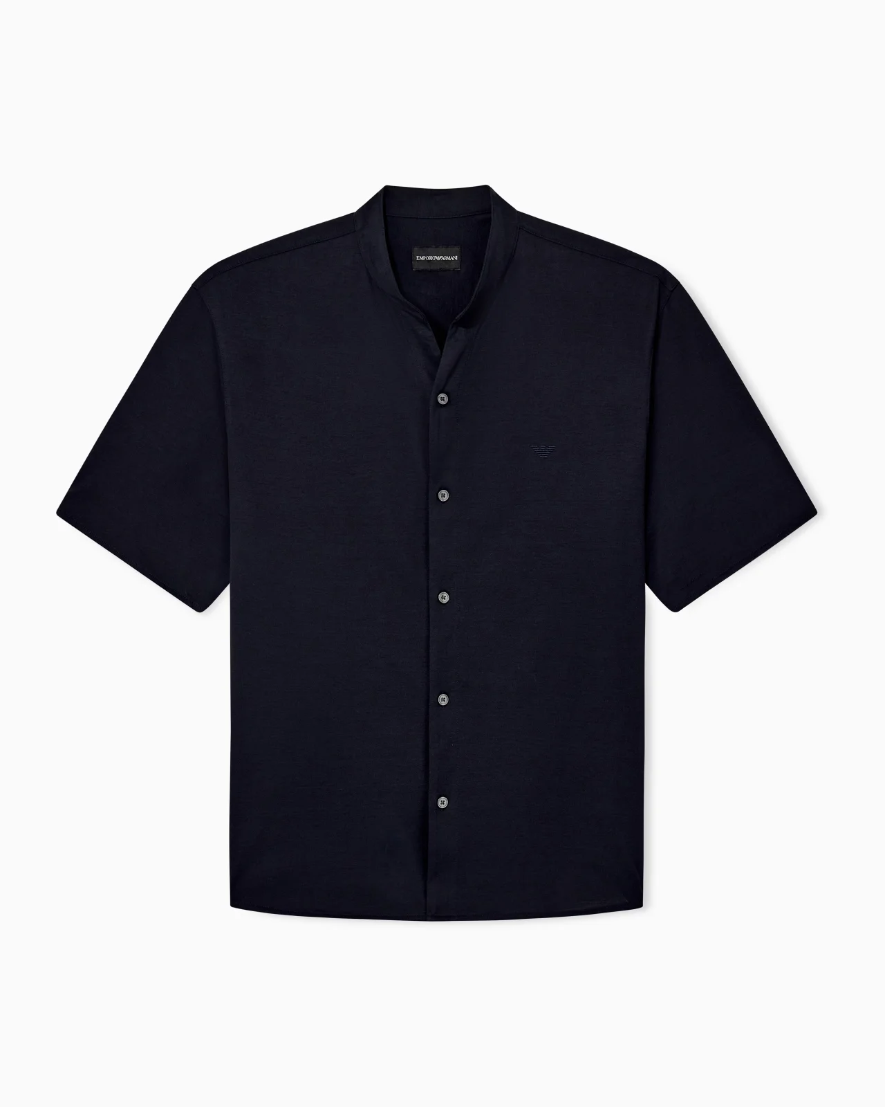 REGULAR FIT SHIRT IN COTTON JERSEY - 1