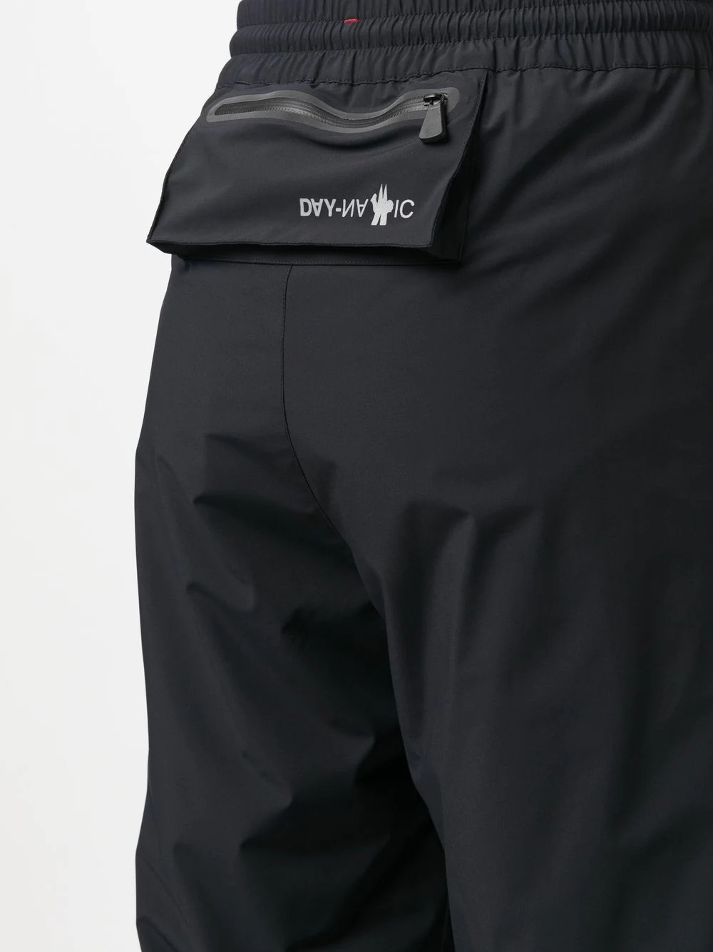 logo-print straight-leg trousers - 5