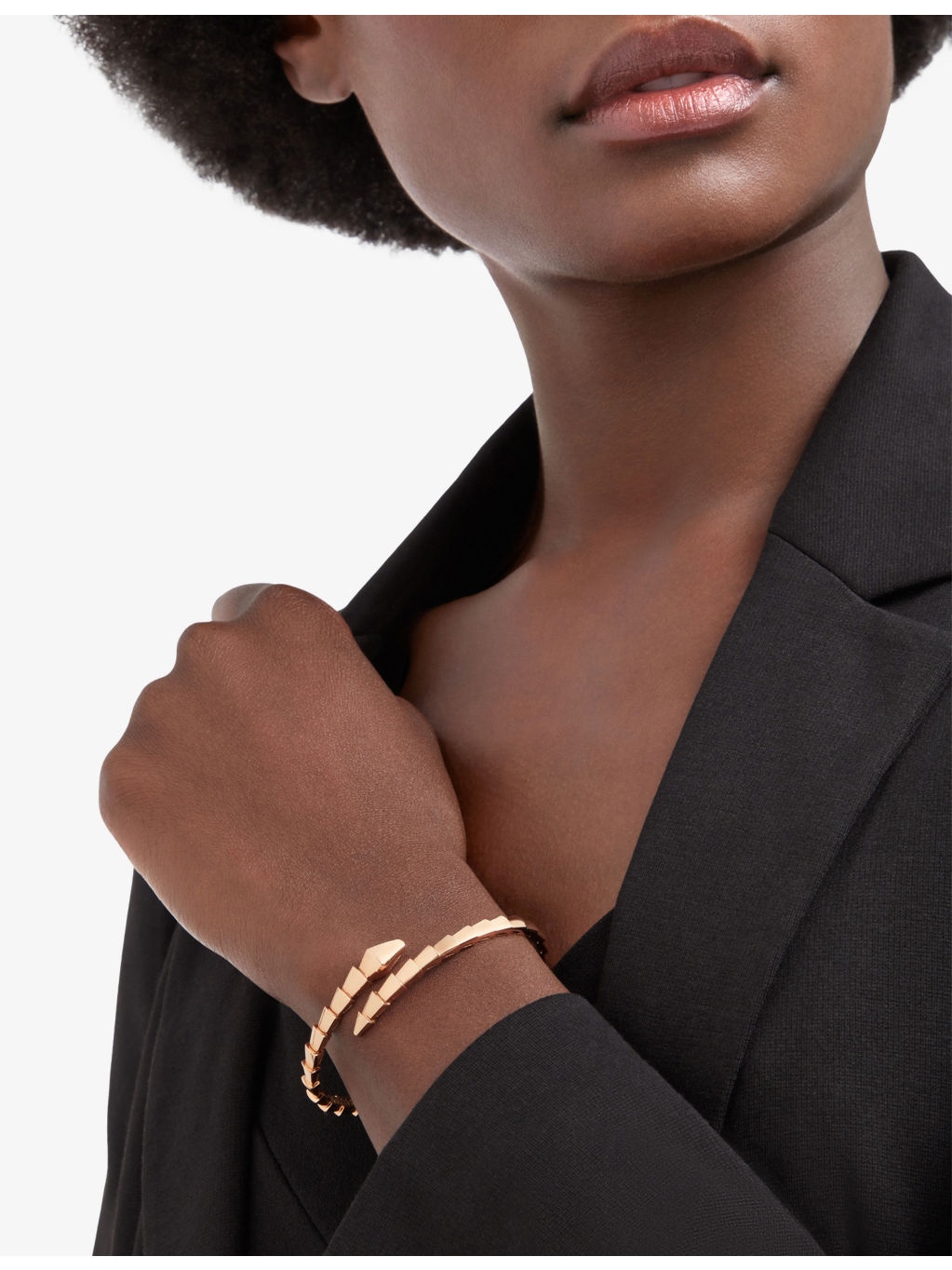 Serpenti Viper 18ct Rose-Gold Bracelet - 2