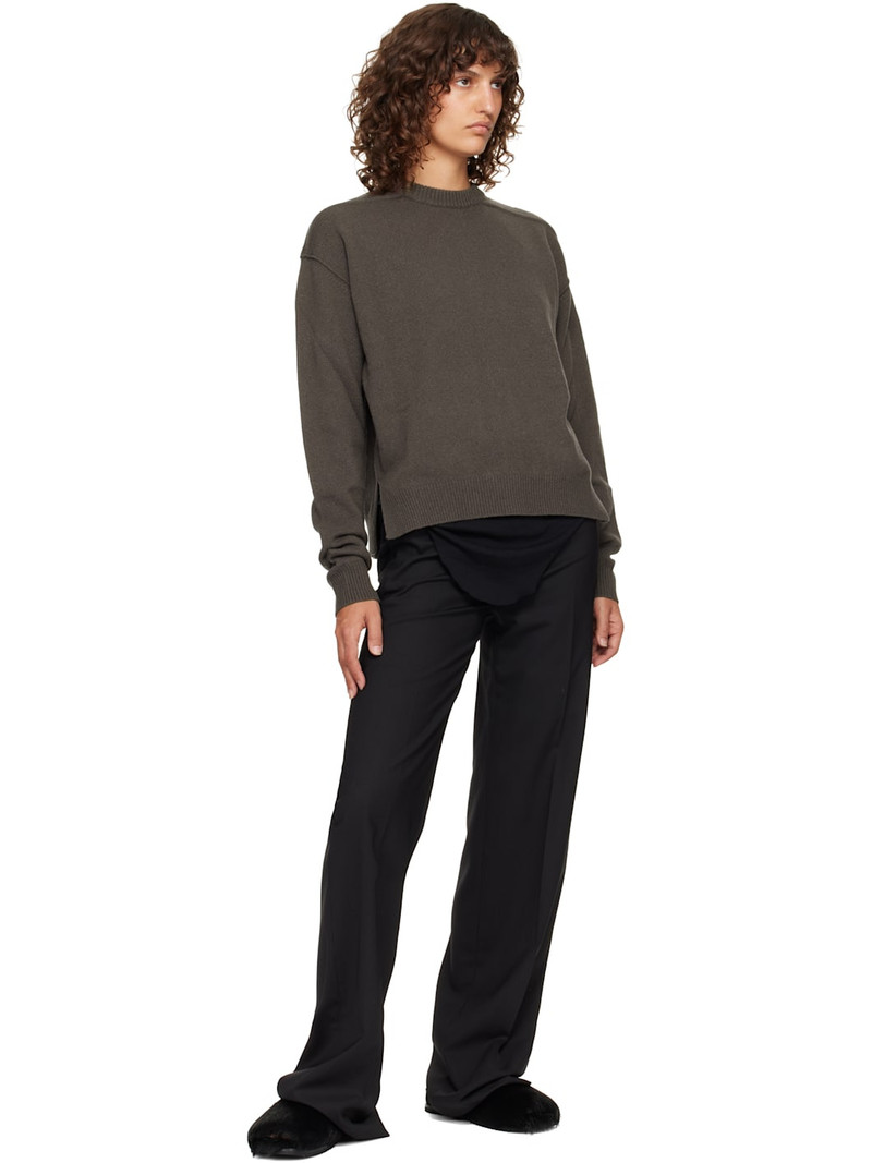 Rick Owens Black Pillow Granola Sandals outlook