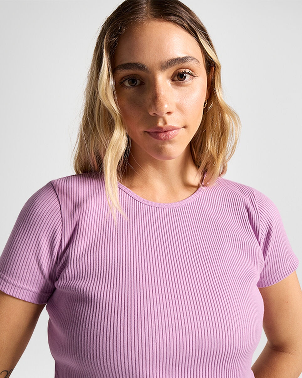 Ribbed Slim T-Shirt - 5