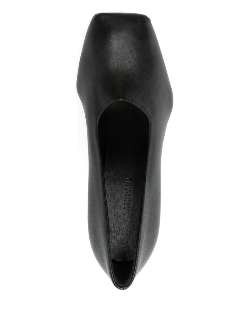 80mm square toe pumps 4