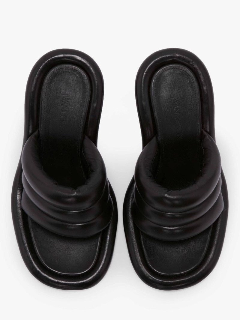 BUMPER-TUBE LEATHER MULES 4