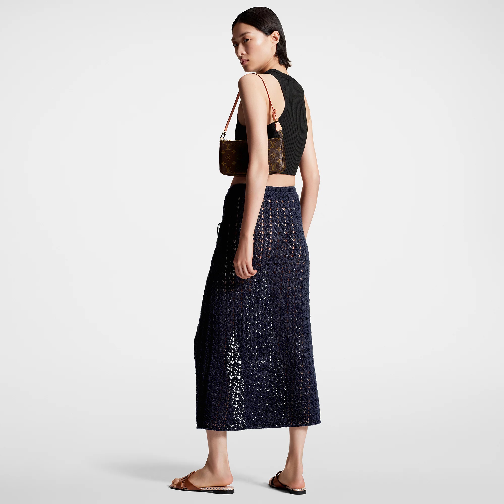 Crochet Knit Skirt - 3