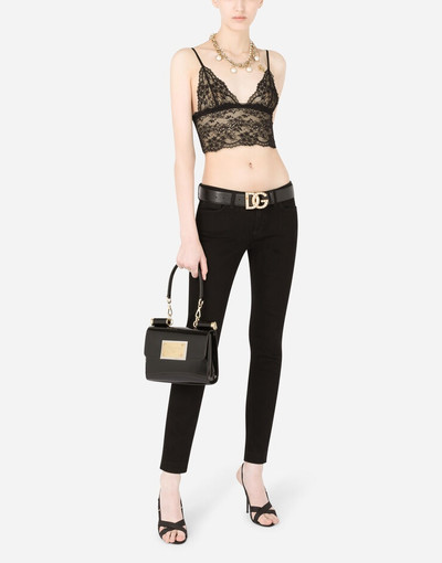 Dolce & Gabbana Lace top with spaghetti straps outlook