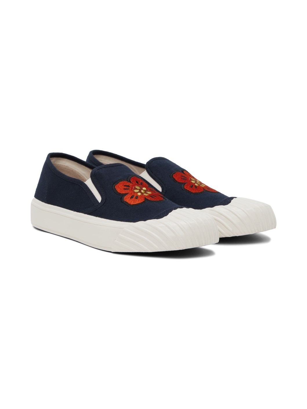 Navy Kenzo Paris Kenzoschool Sneakers - 4