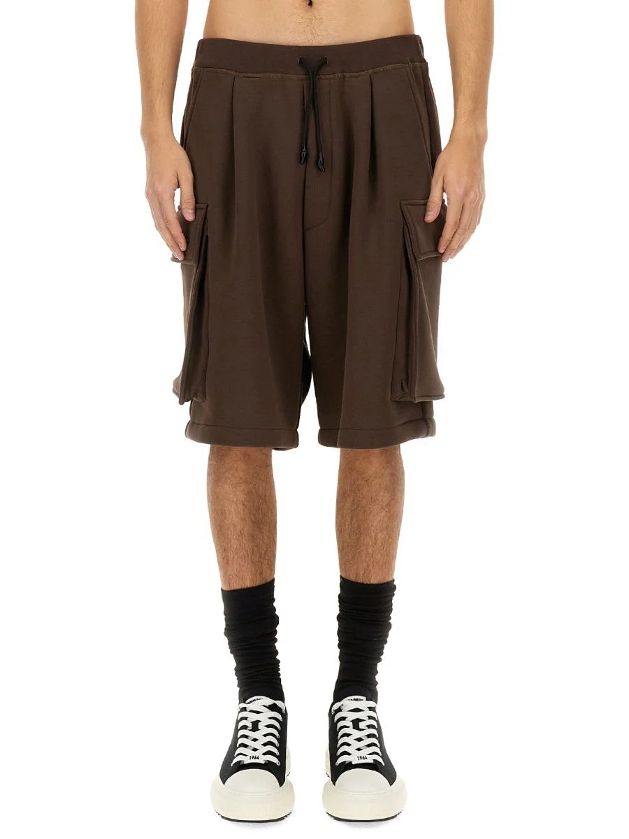 Dsquared2 Cargo Bermuda Shorts "Balloon" - 1
