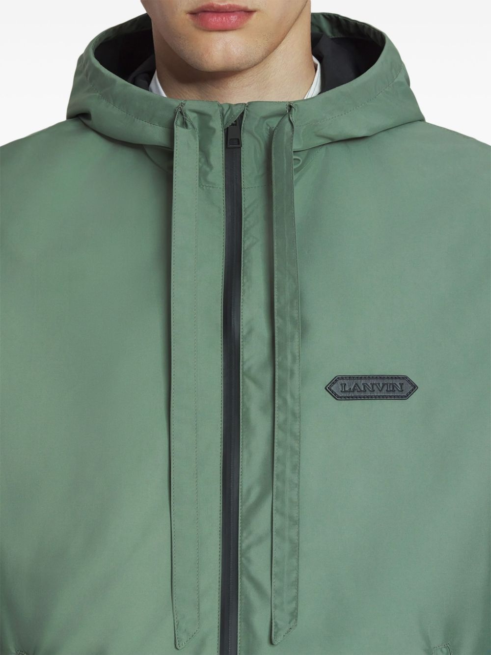 technical-fabric windbreaker - 5