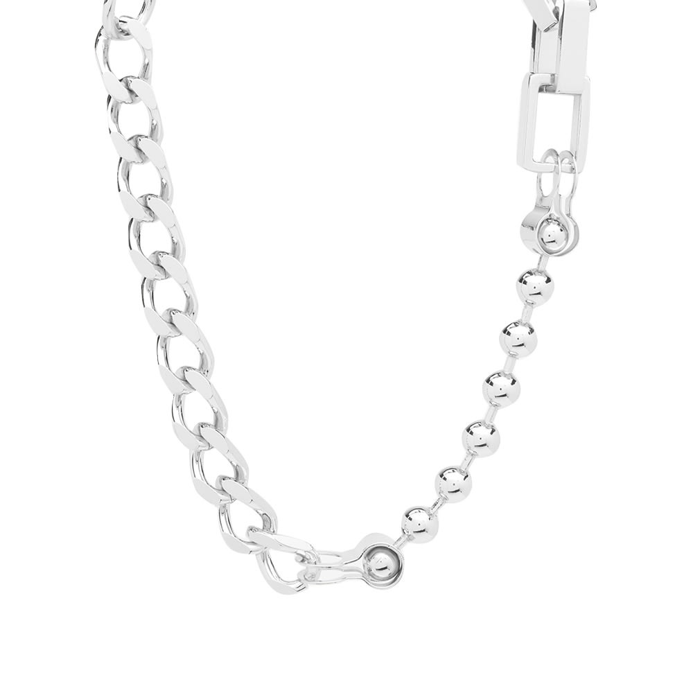 Heron Preston Multichain Square Necklace - 1