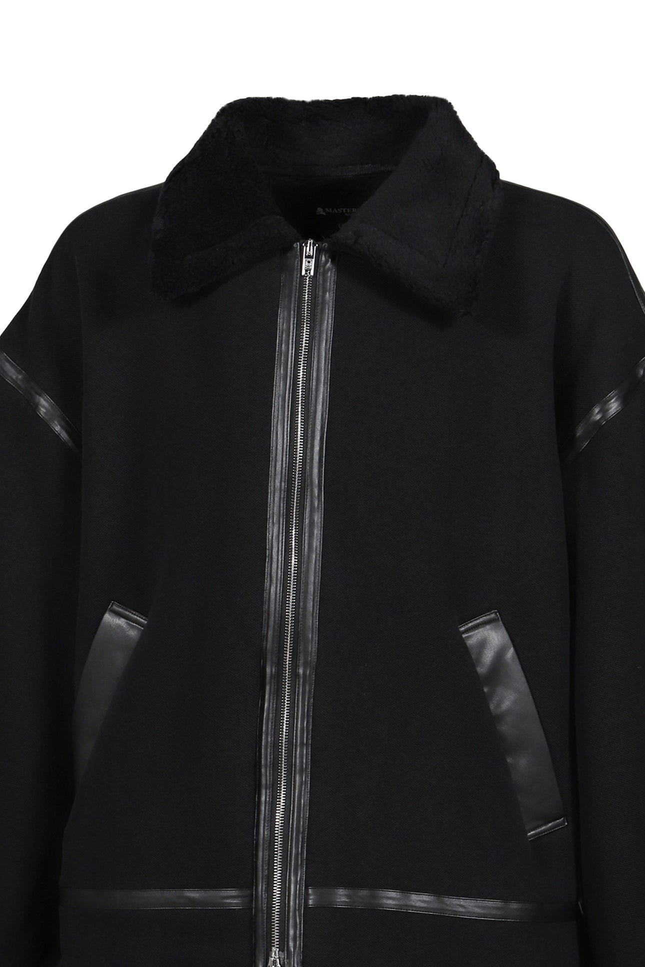 COTTON MUTON JACKET / BLK - 4