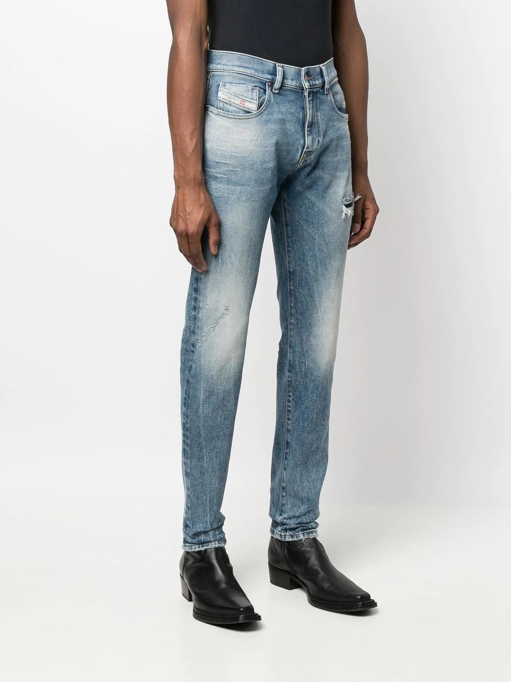 D-Strukt slim-cut jeans - 3