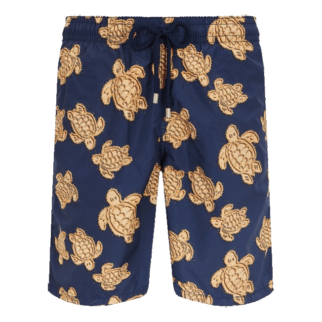 Men Swim Trunks Long Sand Turtles - 1