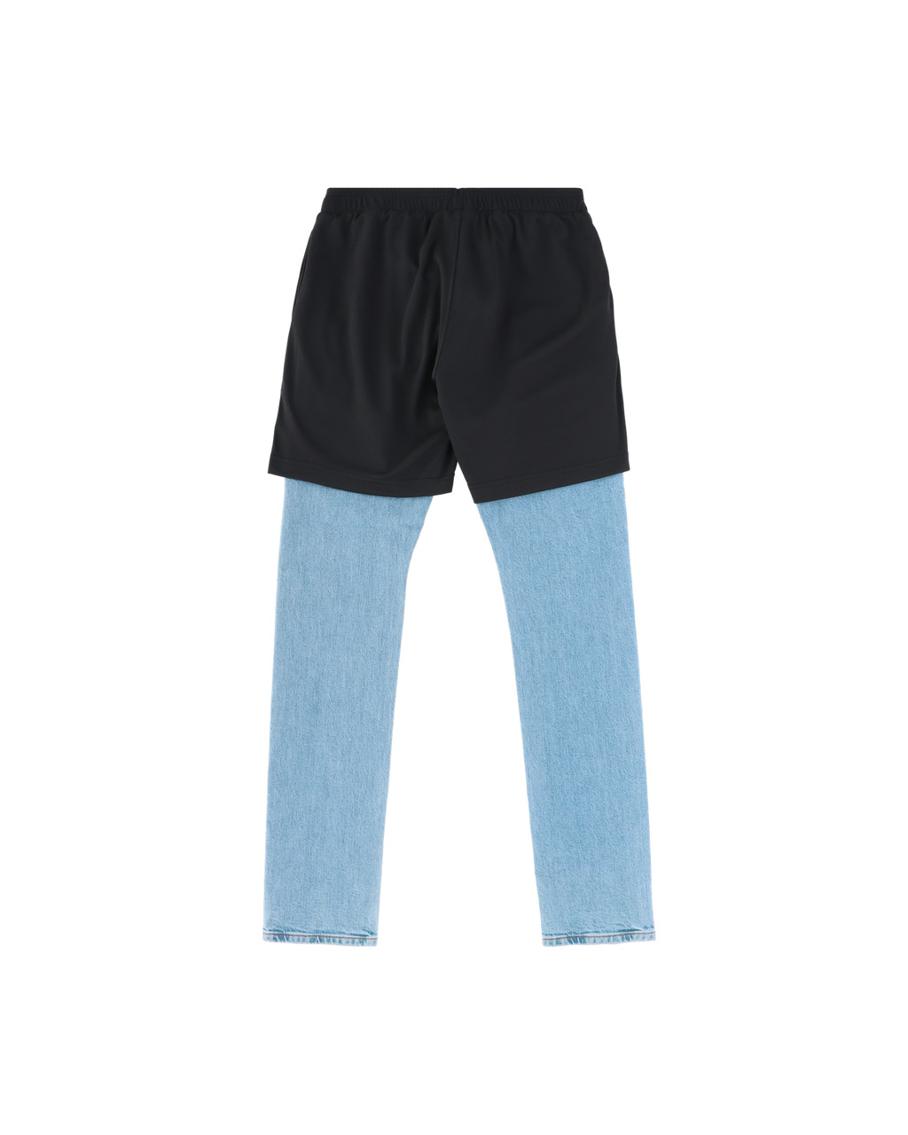 SKINNY JEAN WITH MESH SHORT - 2