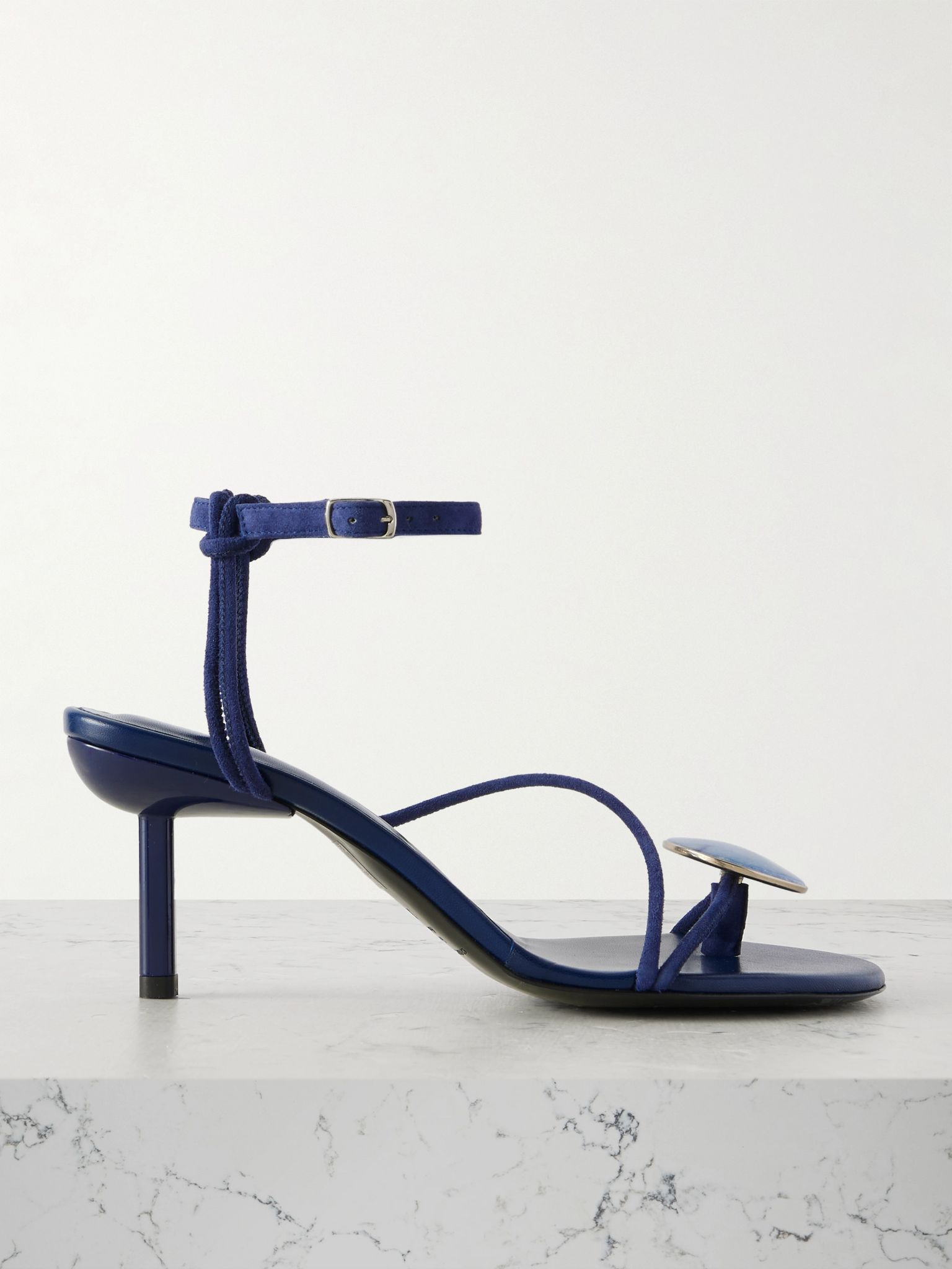 Doma embellished suede sandals Blue - 1