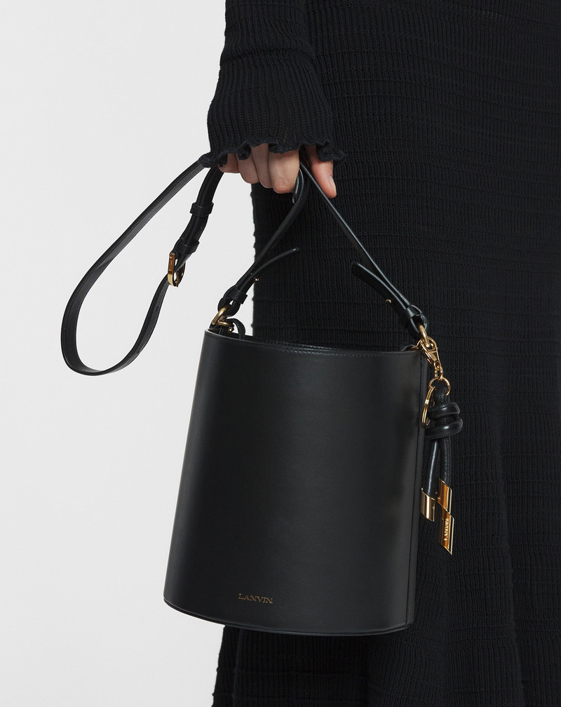 Lanvin SÉQUENCE LEATHER BUCKET BAG outlook