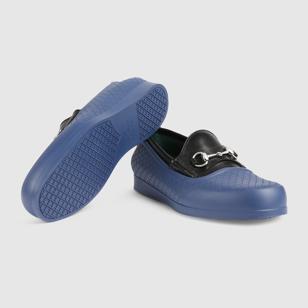 Men's rhodium Horsebit loafer - 6