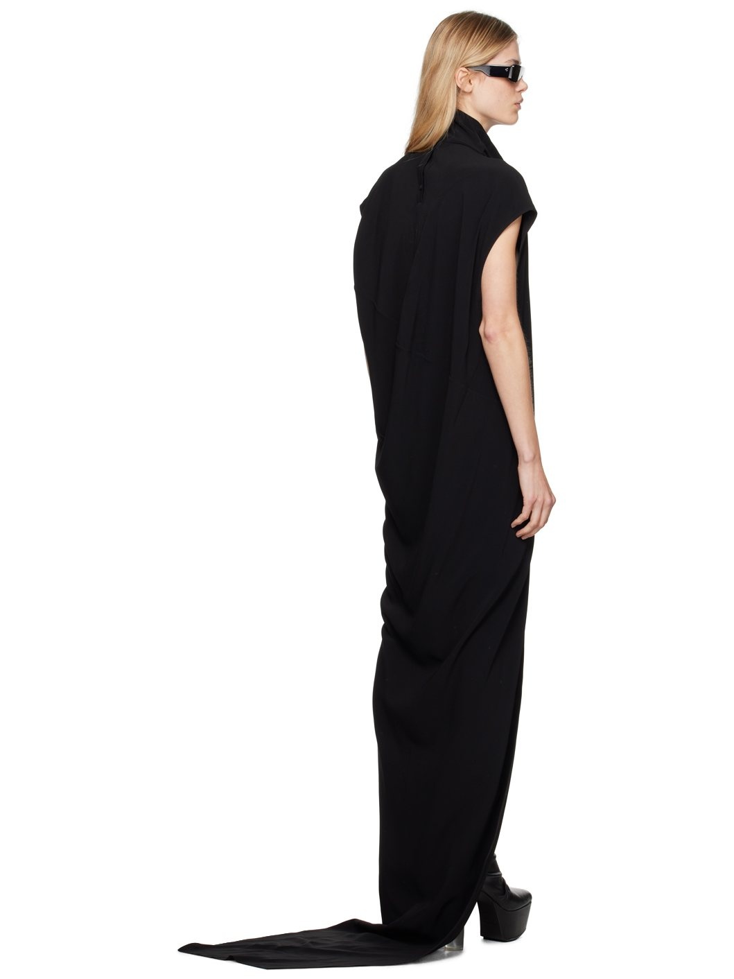 Black Porterville Edfu T Maxi Dress - 3