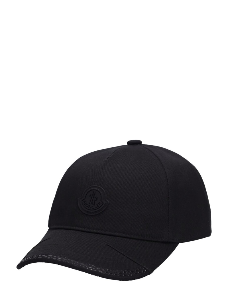 Cotton gabardine baseball cap - 3