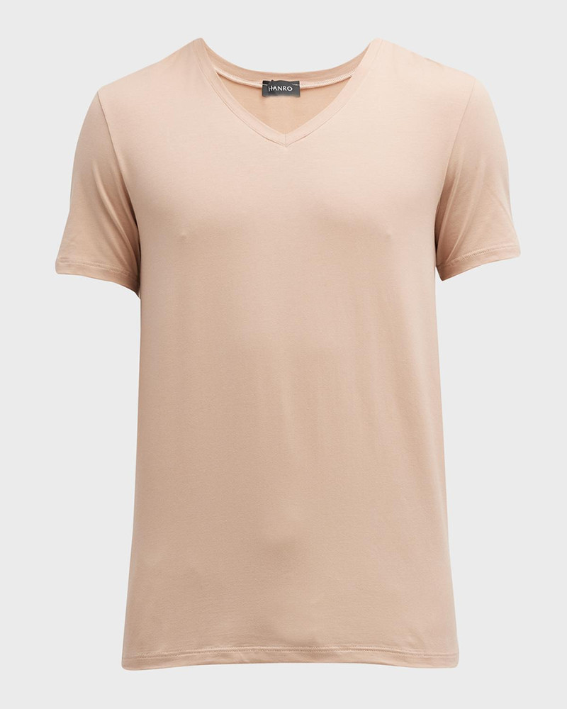 Cotton Superior V-Neck T-Shirt 1