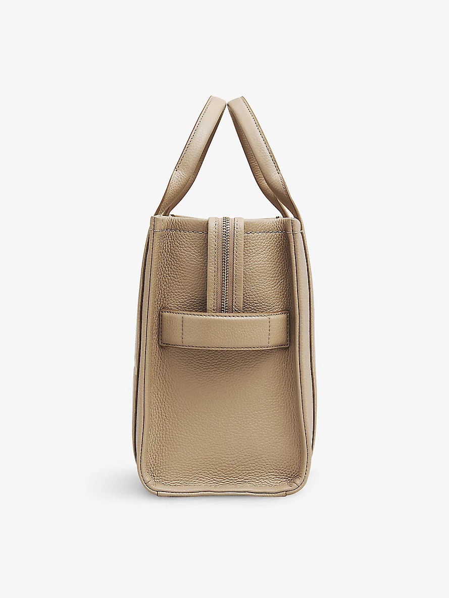 The Tote medium leather tote bag - 6