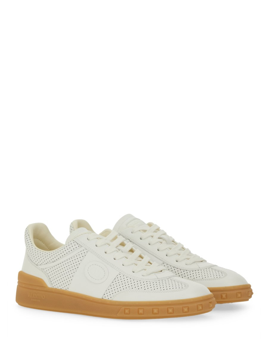 PERFORATED NAPPA LEATHER SNEAKER - 2