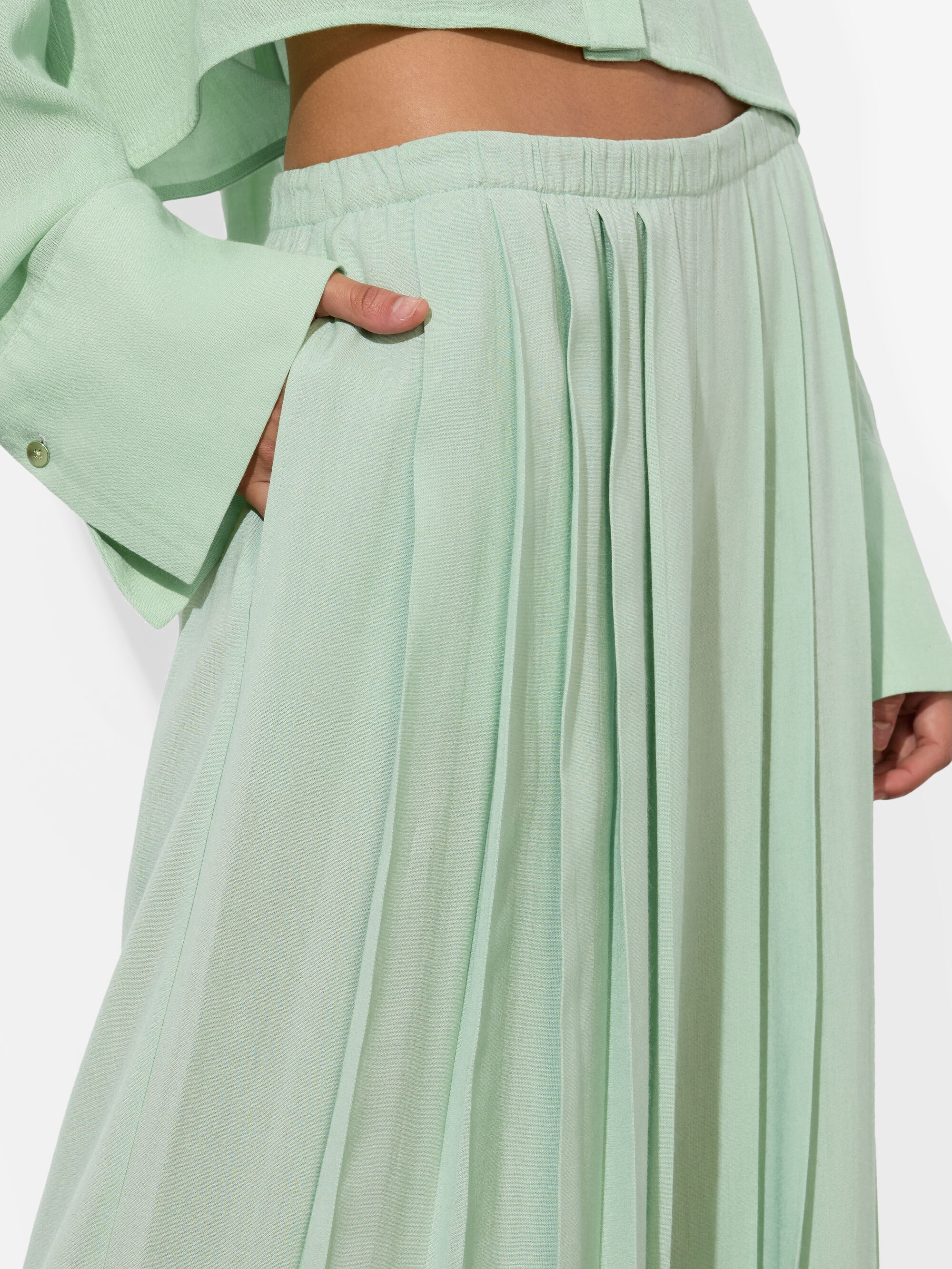 JENNA PLEATED PULL ON PANT - 4