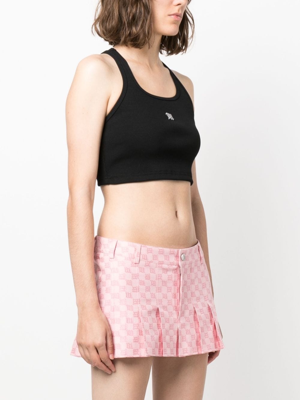The M logo-embroidered top - 6