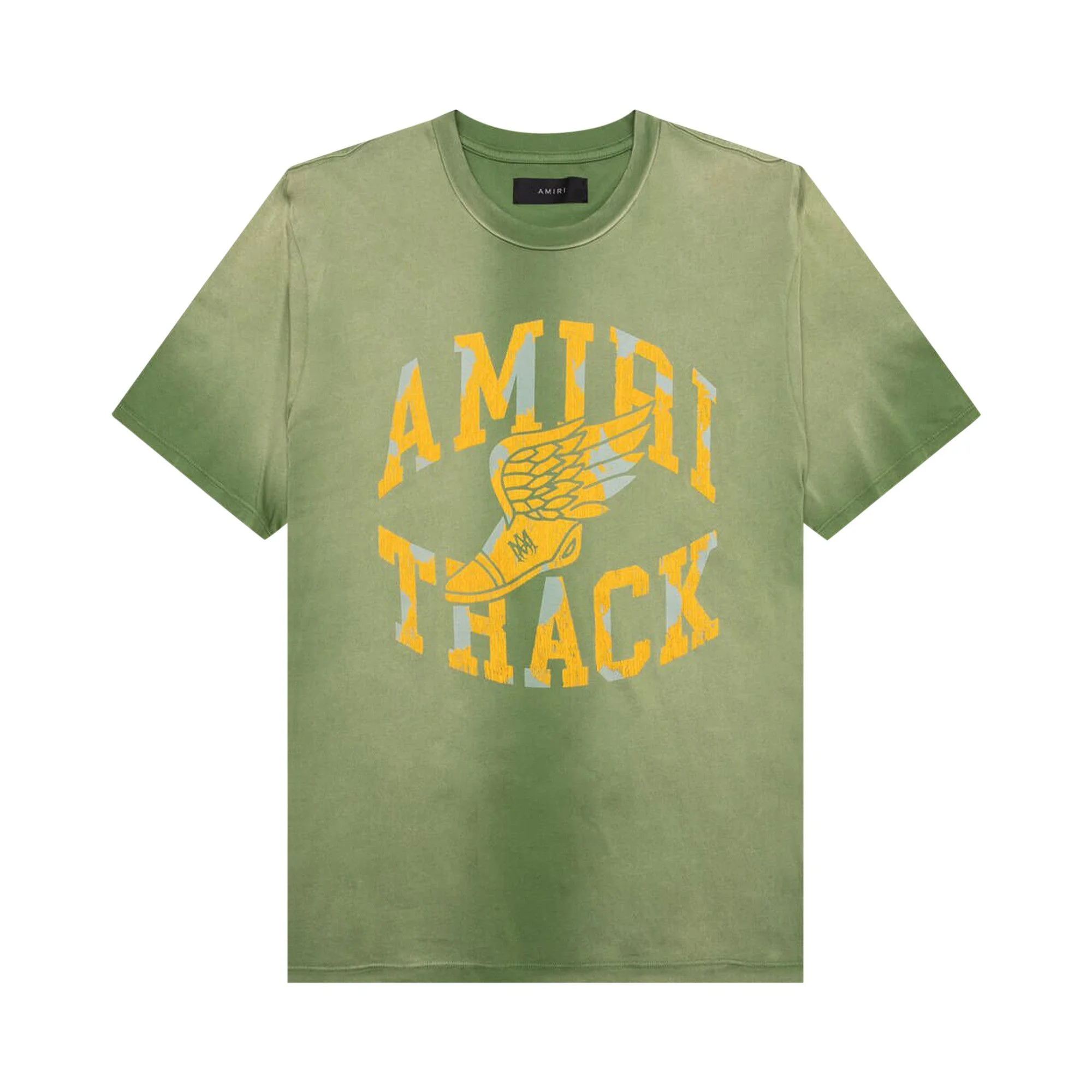 Amiri Track Tee 'Green' - 1