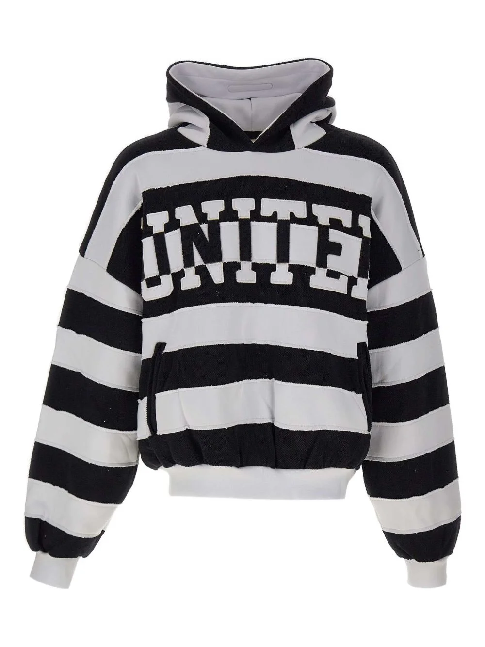 striped hoodie - 1