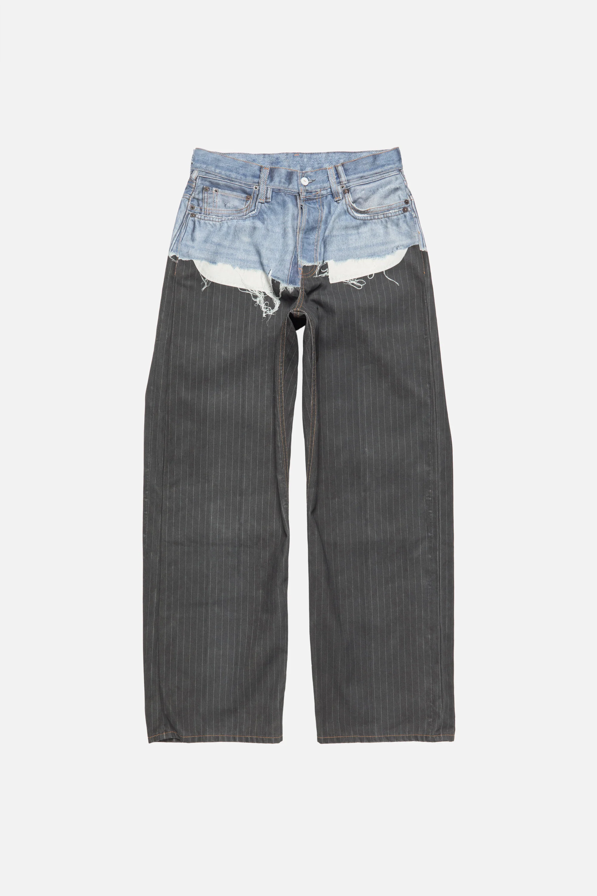 Trompe-l’oeil jeans - 1981 - Blue/black - 1
