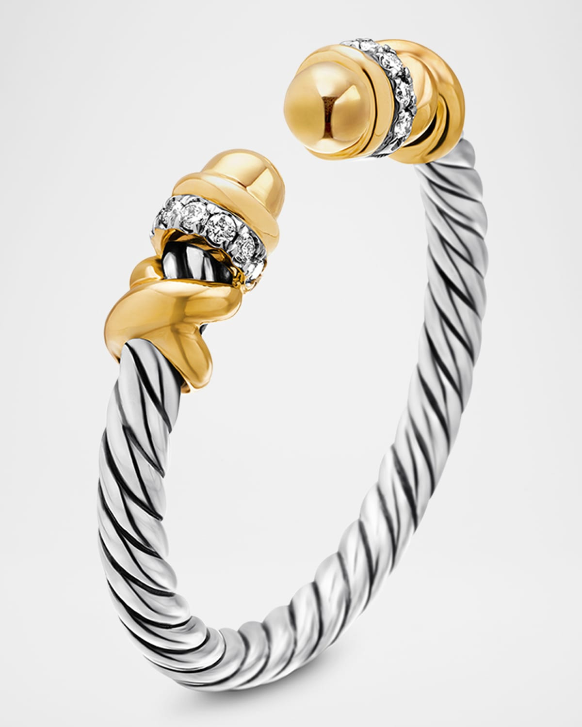 2.5mm Petite Helena Open Band Ring in Silver - 3