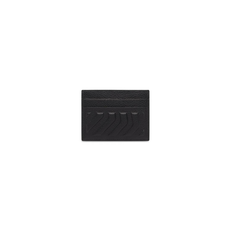 BALENCIAGA Men's Car Card Holder in Black outlook
