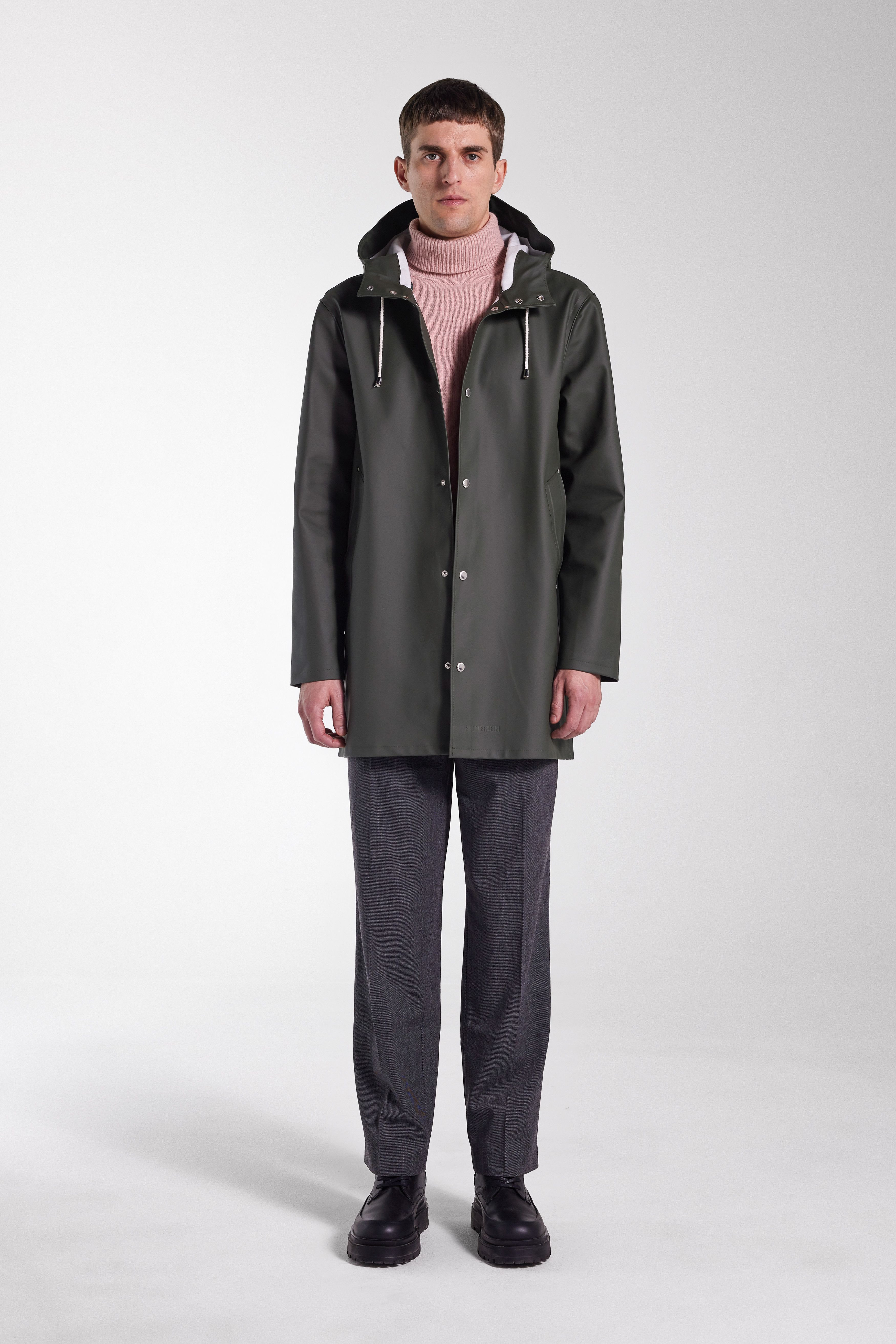 Stockholm Raincoat Green - 4