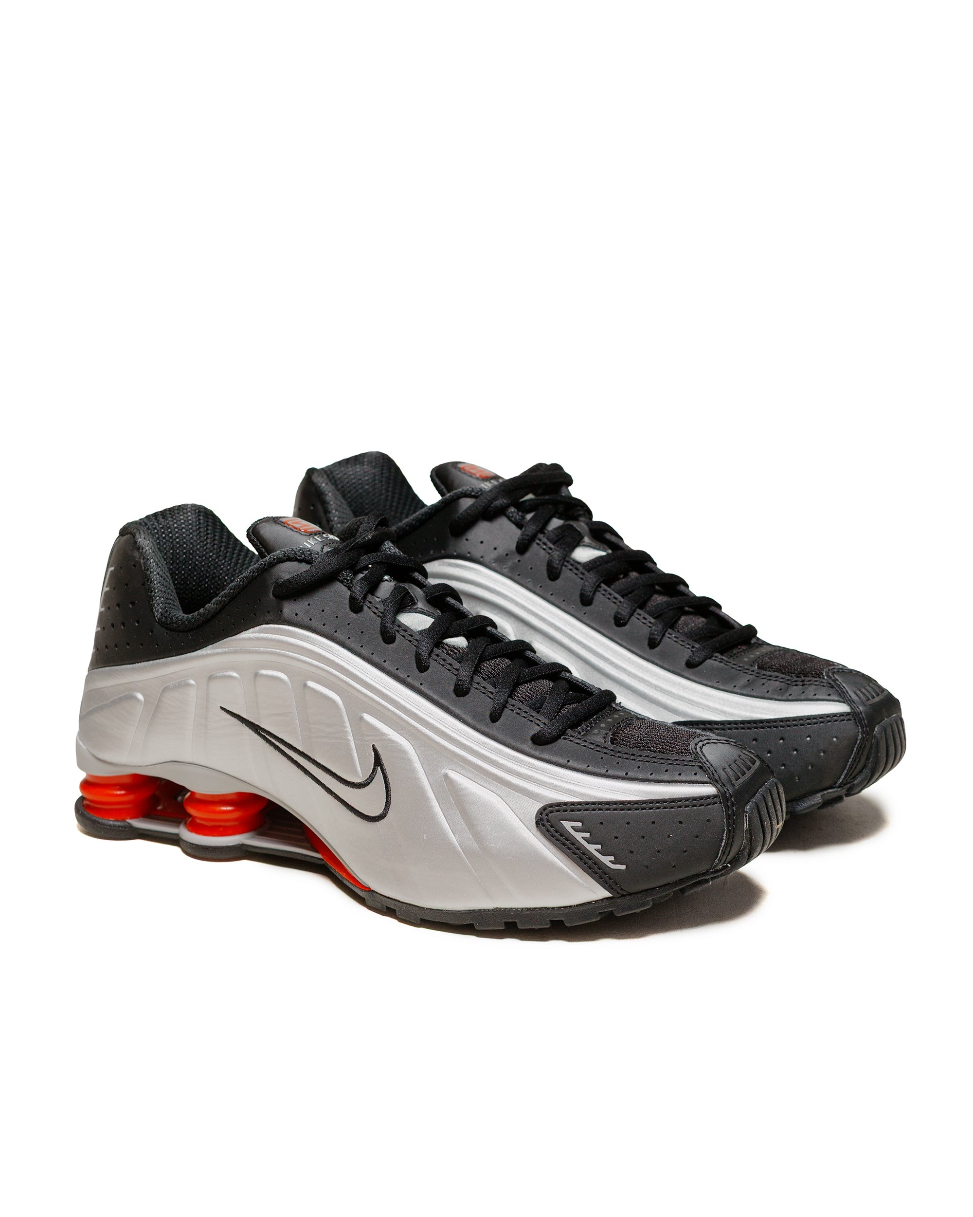 Shox R4 Metallic Silver/Red - 2