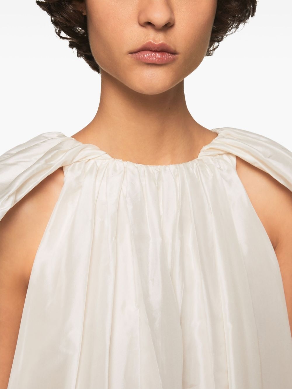 Bubble cape-effect minidress - 6