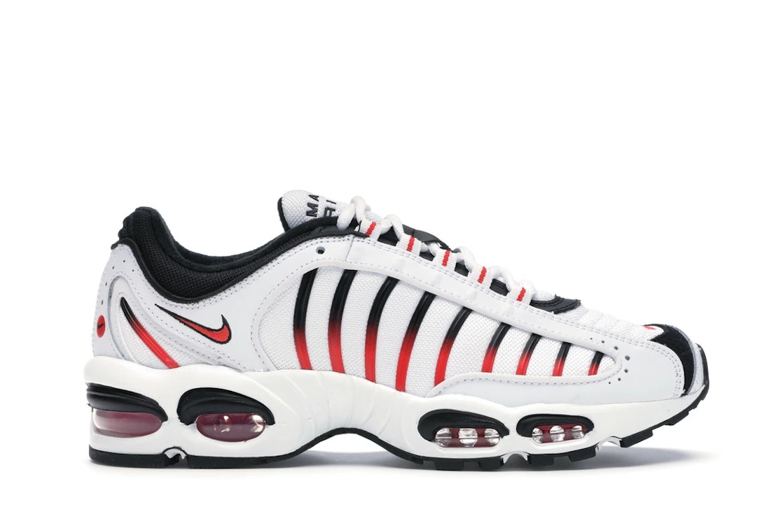 Nike Air Max Tailwind 4 White Black Red - 1