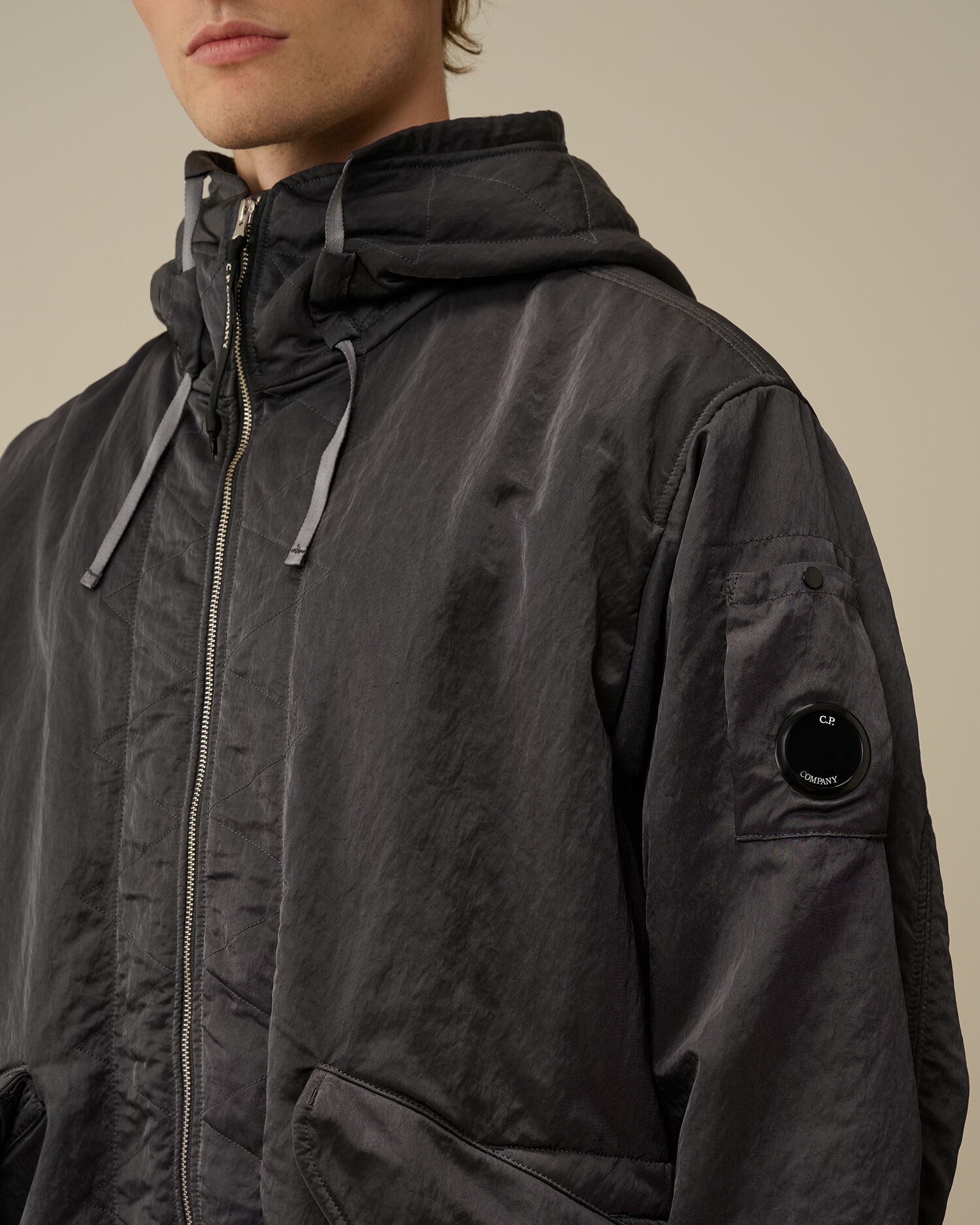 Nylon B Lined Hooded Parka - 4