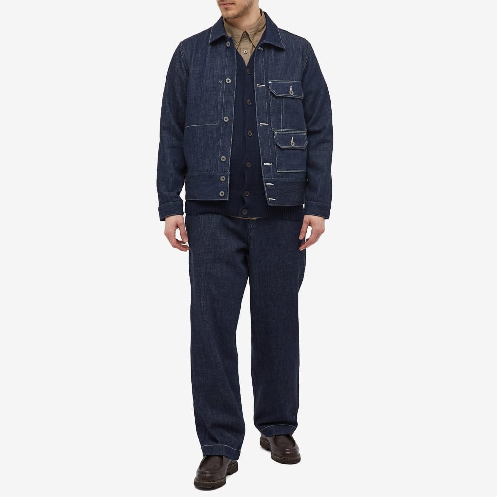 Nigel Cabourn Lybro Denim Hip Jacket - 7