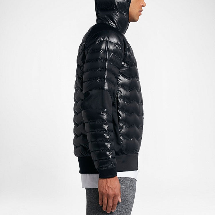 Air Jordan protection against cold Stay Warm hooded down Jacket 807948-010 - 6