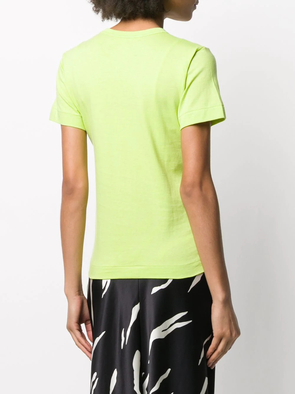 polk-dot heat print T-shirt - 4